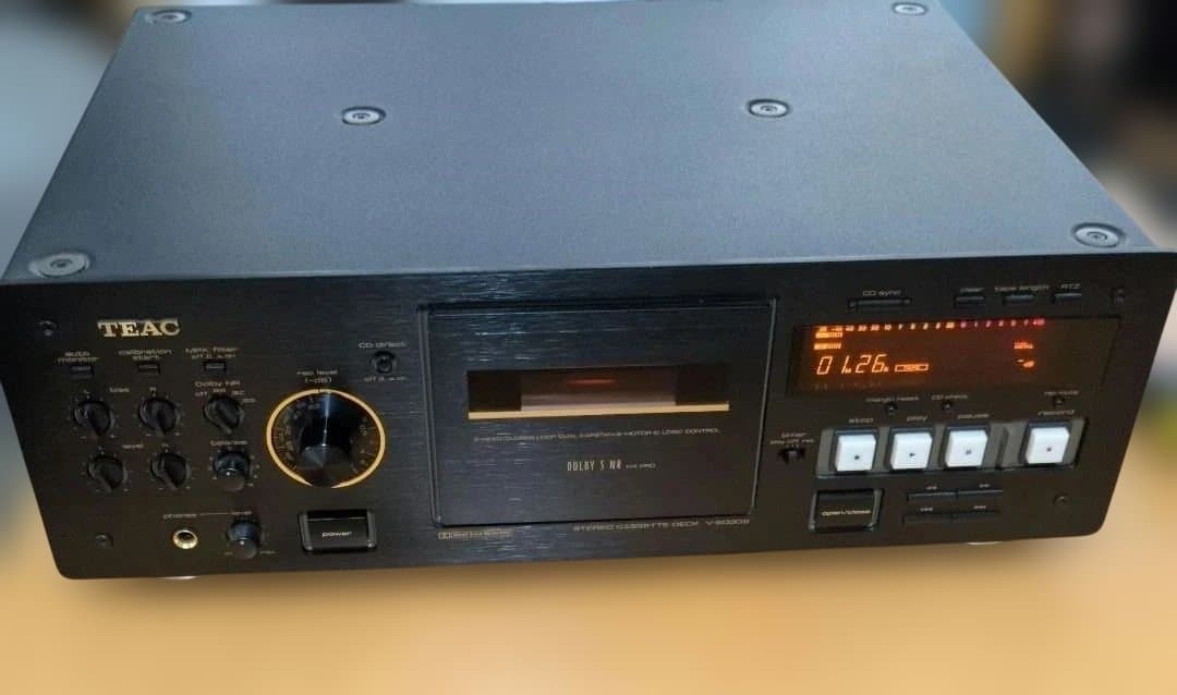 TEAC V6030S ブラック カセットデッキ