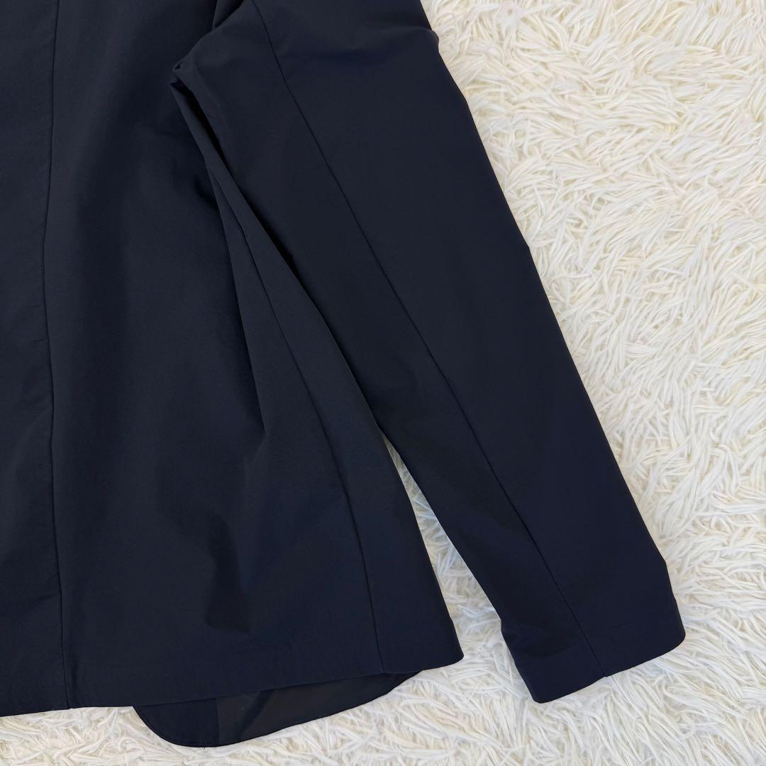 2024 ウノピゥウノウグァーレトレ パーテックスノーカラージャケット 黒 M