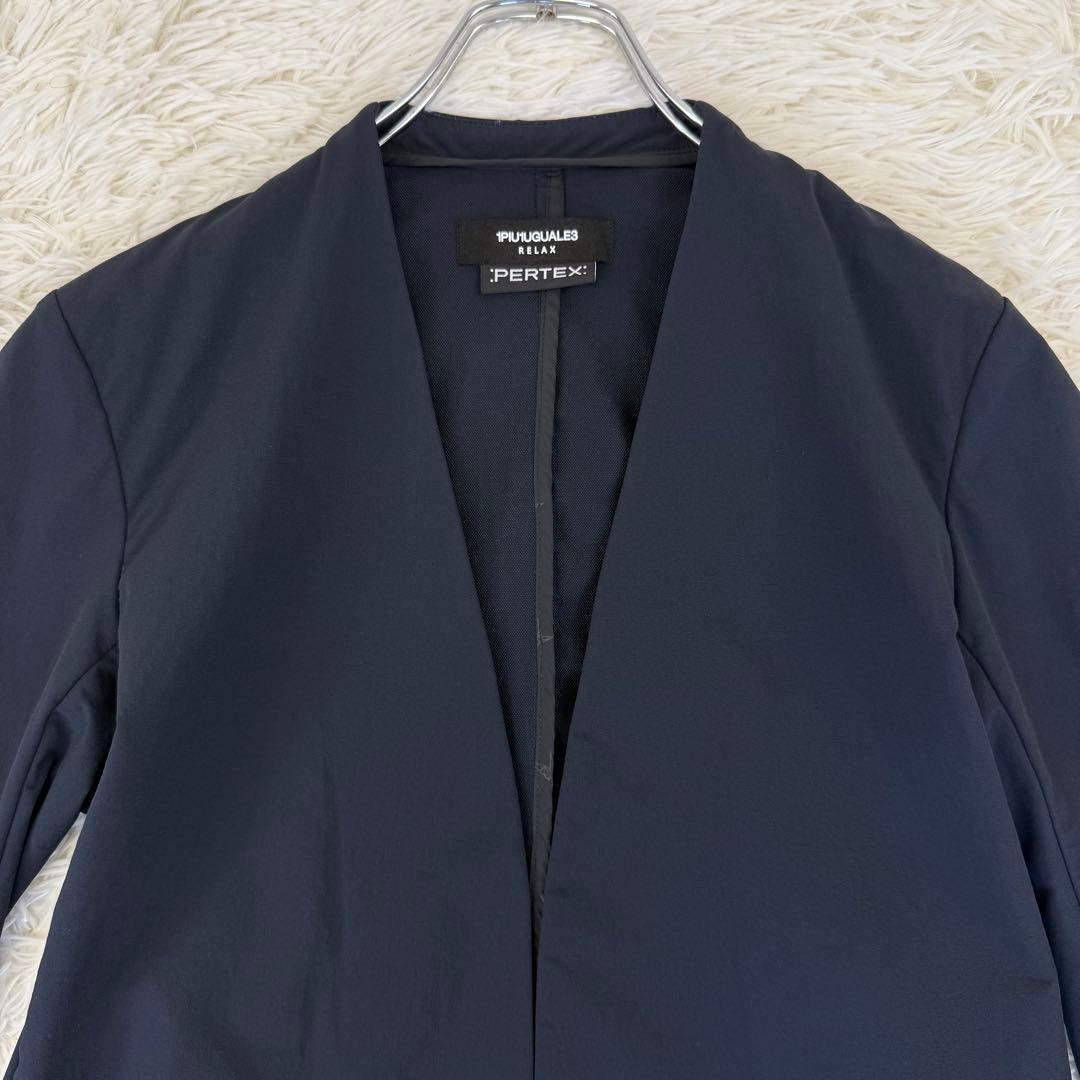 2024 ウノピゥウノウグァーレトレ パーテックスノーカラージャケット 黒 M