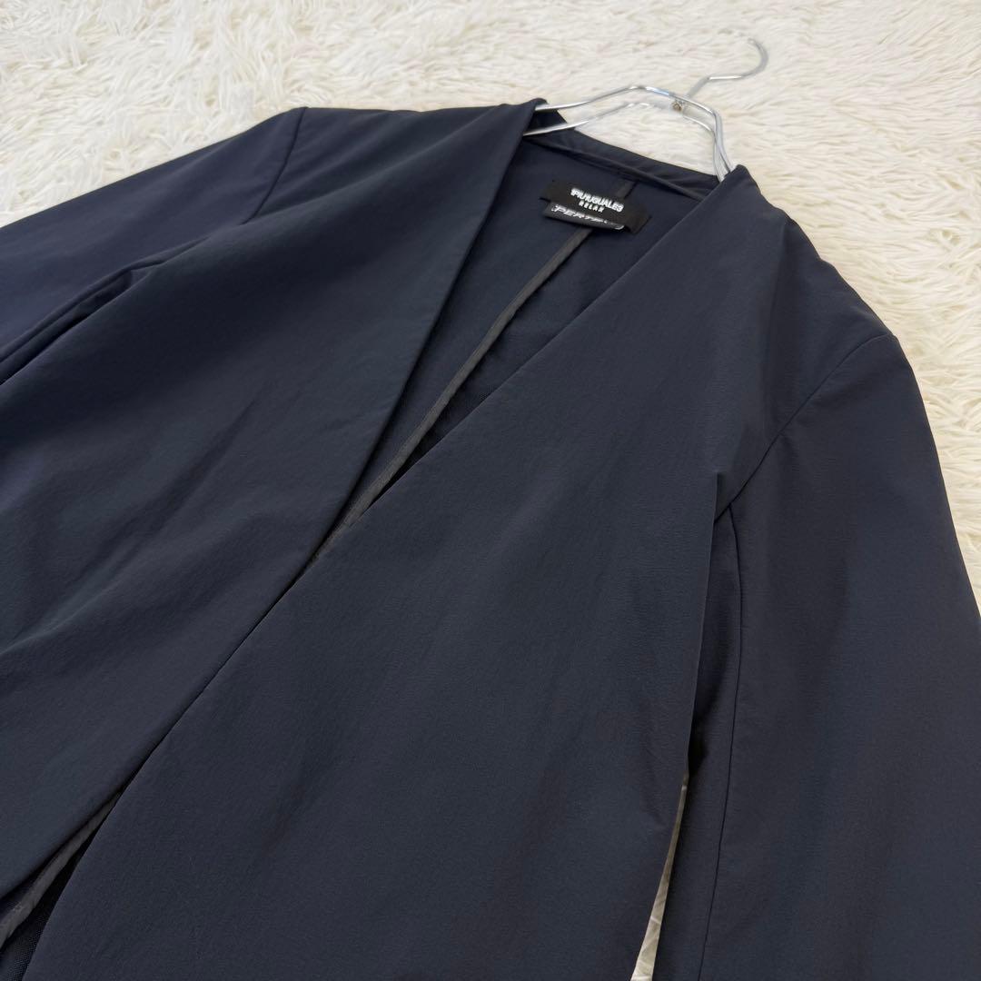 2024 ウノピゥウノウグァーレトレ パーテックスノーカラージャケット 黒 M