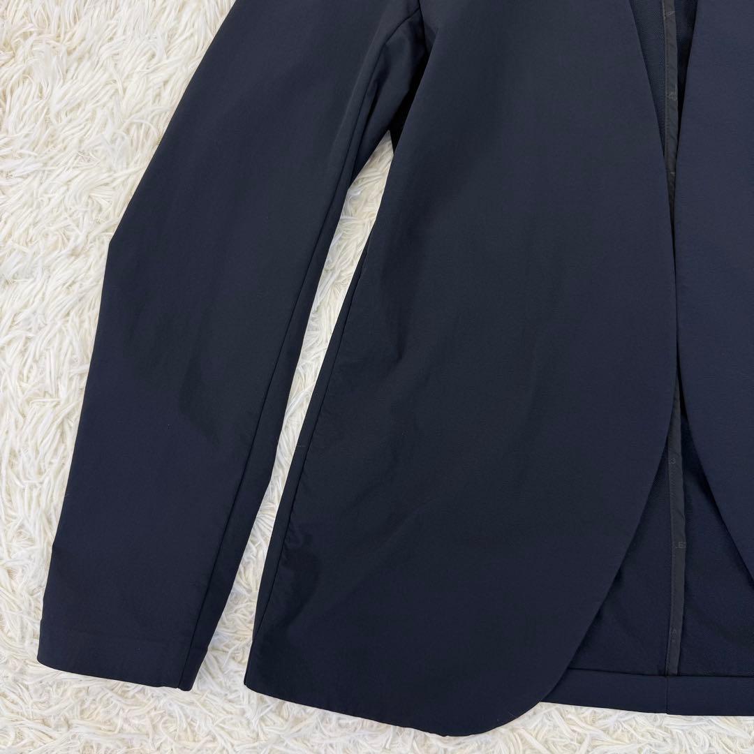 2024 ウノピゥウノウグァーレトレ パーテックスノーカラージャケット 黒 M