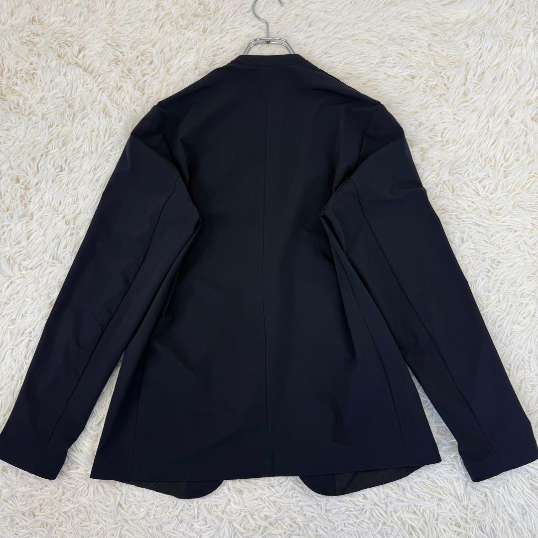 2024 ウノピゥウノウグァーレトレ パーテックスノーカラージャケット 黒 M