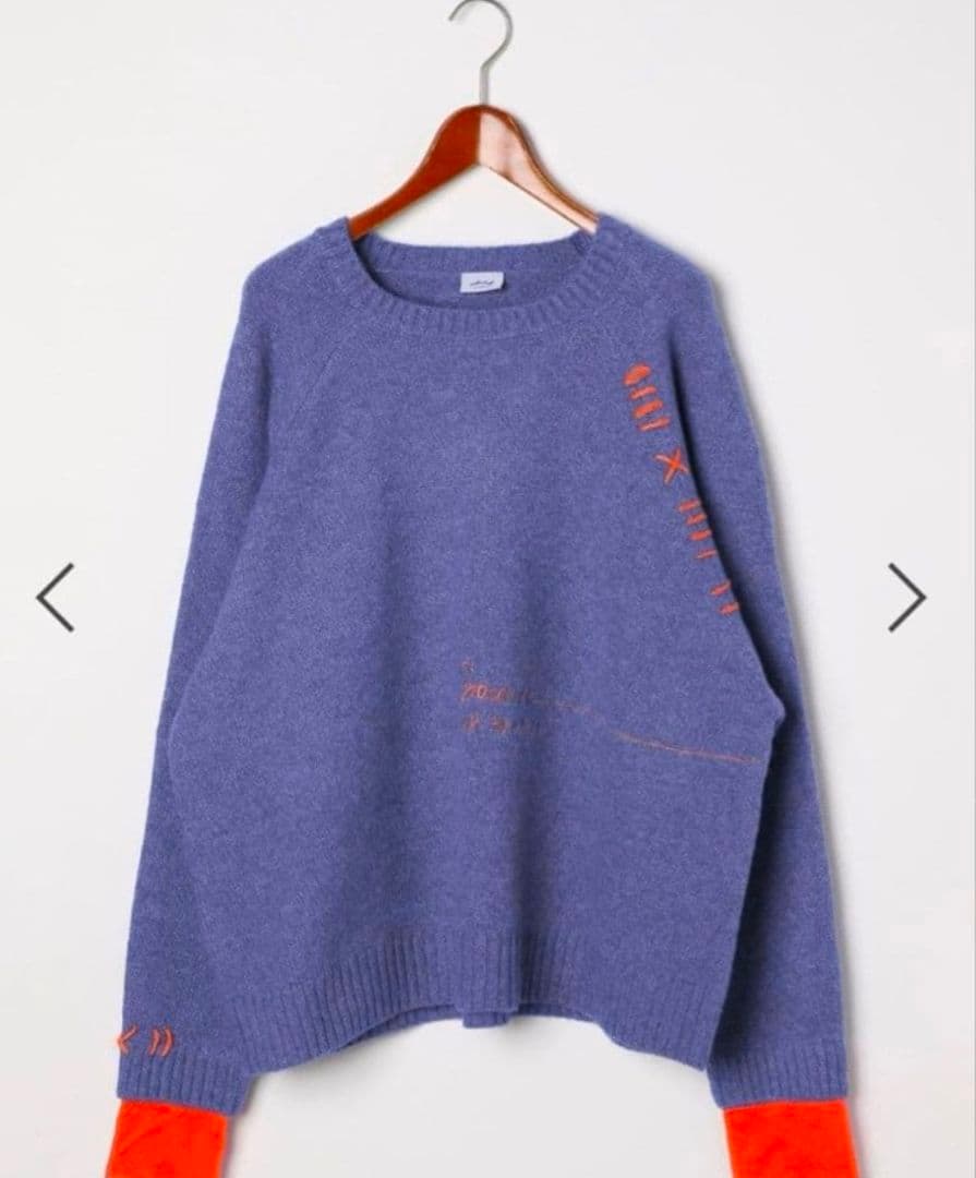 ニコアンド misayo ２点セット ミリアウター 配色ドルプルオーバー