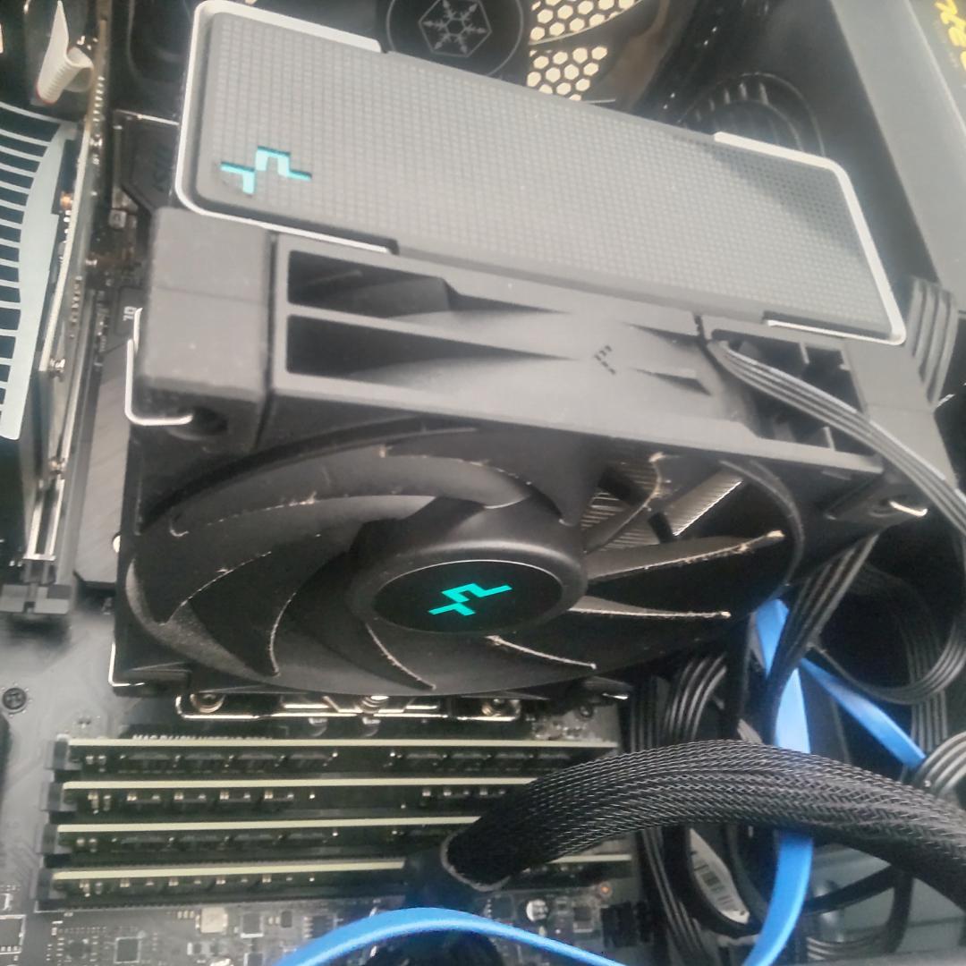 自作PC　i5-12400F メモリ32G SSD 1T