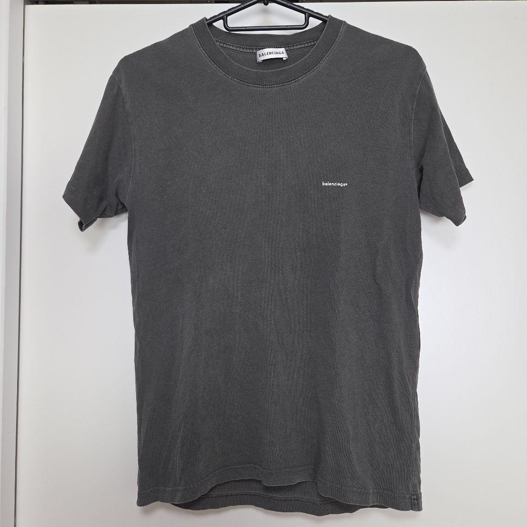 balenciaga グレー Tシャツ
