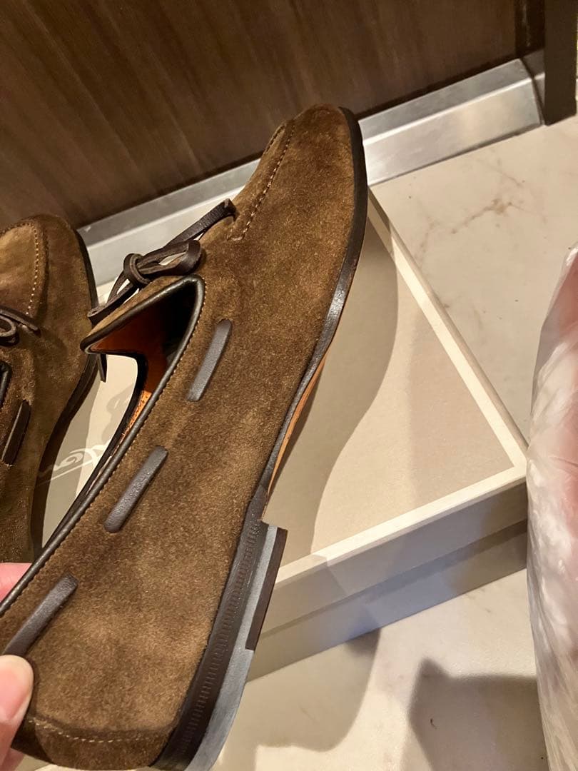 Santoni サントーニ スエード シューズ　BEAMS F