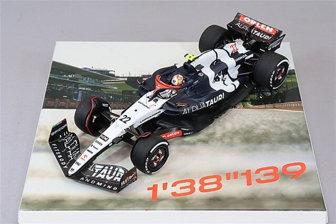 スパーク特注 1/43 アルファタウリAT04 2023 アメリカGP 角田裕毅