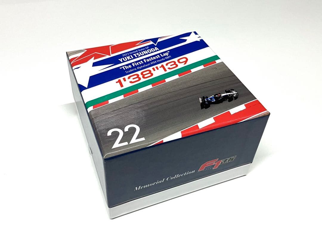 スパーク特注 1/43 アルファタウリAT04 2023 アメリカGP 角田裕毅