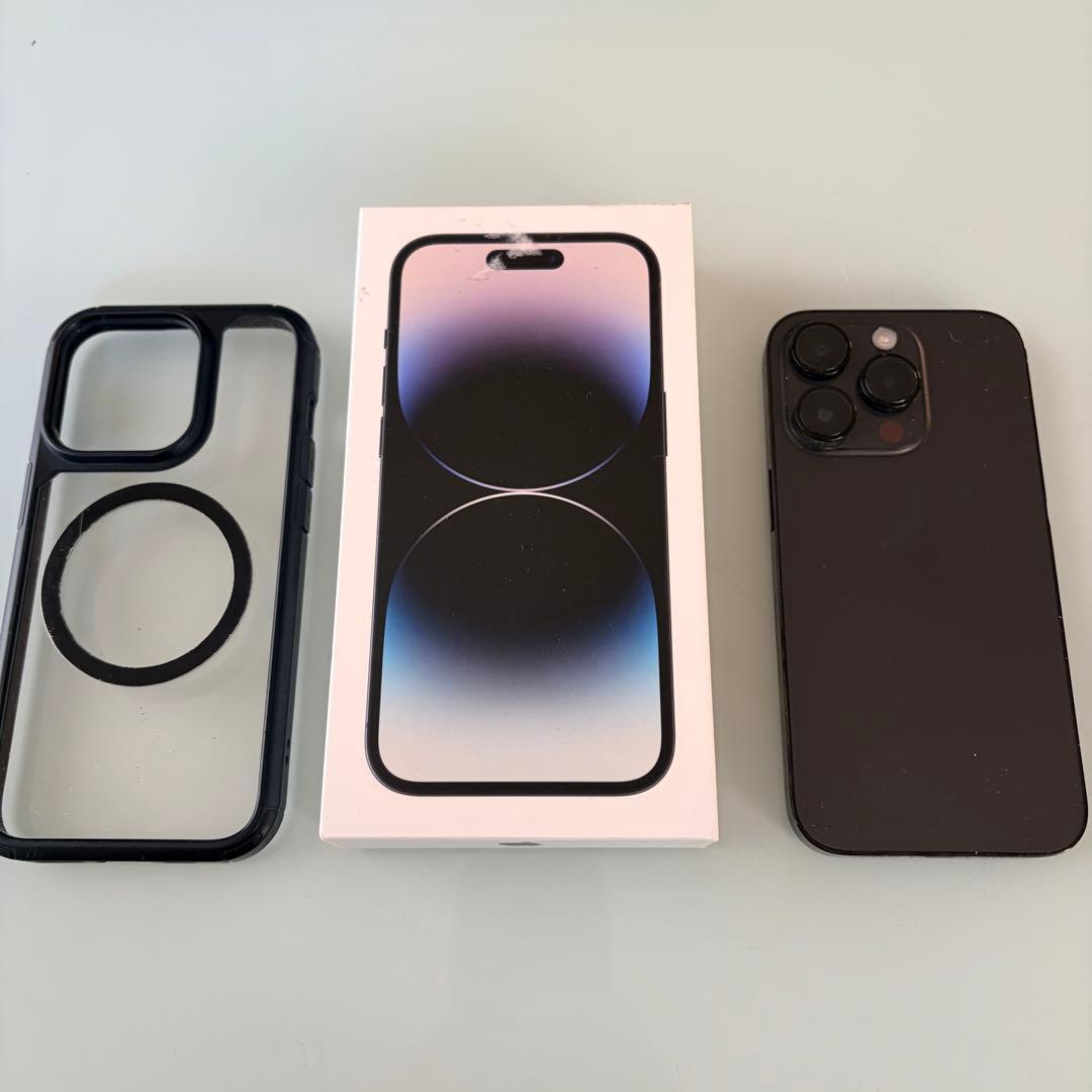 Apple iPhone 14 Pro ブラック シャッター音無 256Gb