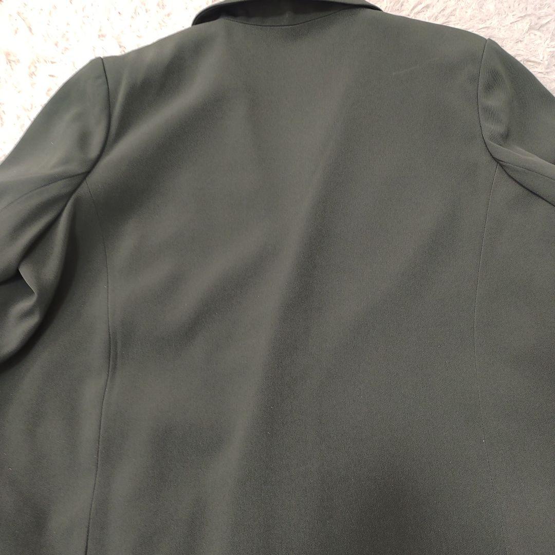 UN3D.　レイヤードポケットジャケット　グリーン　アンスリード