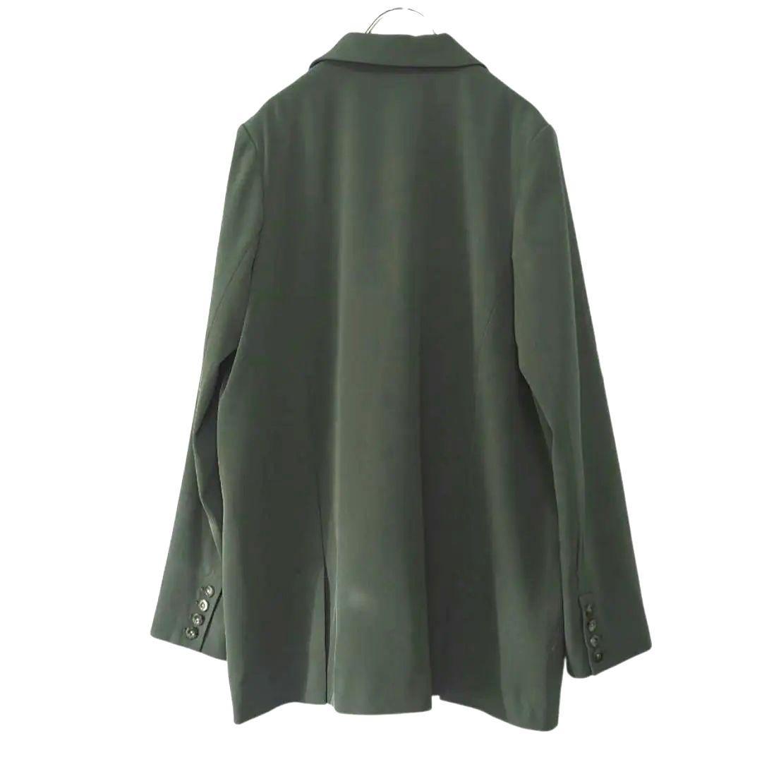 UN3D.　レイヤードポケットジャケット　グリーン　アンスリード