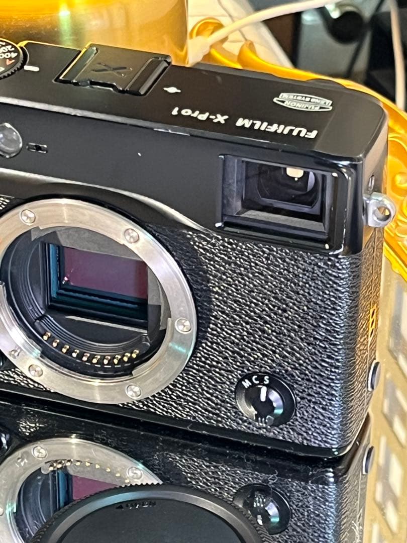 FUJIFILM X-Pro1 ボディ 美品 レザーケース付き 動作確認済み