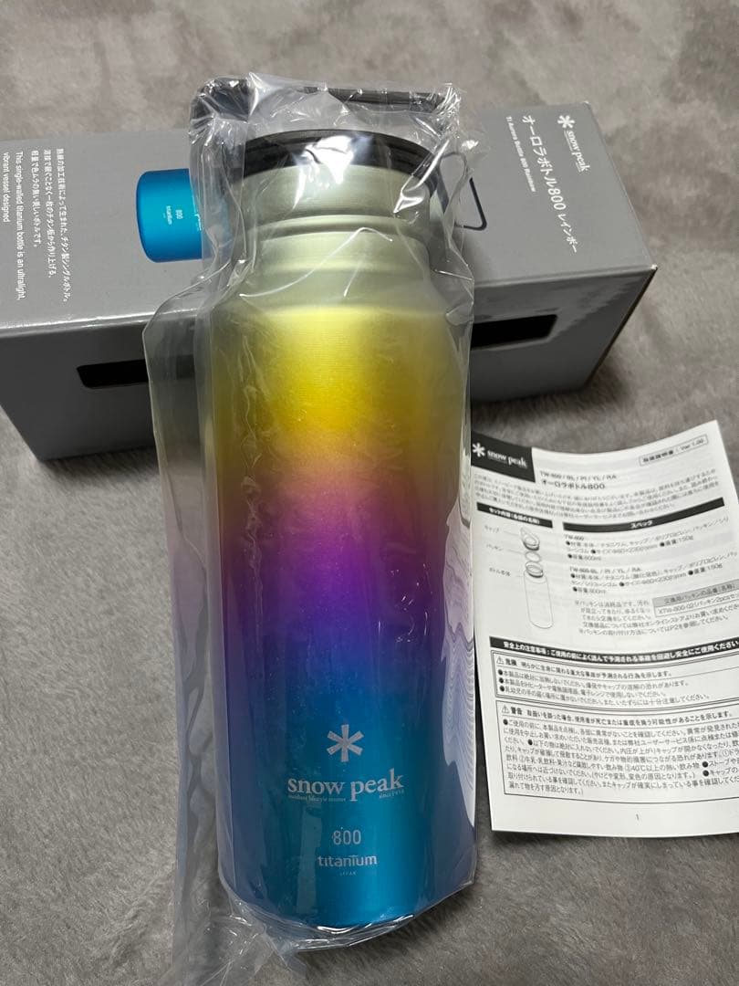  peak 800 titanium レインボー