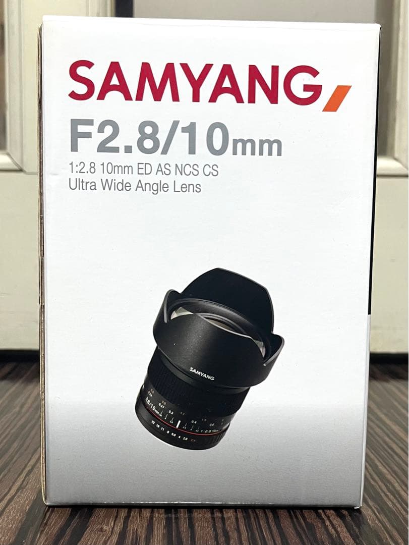 SAMYANG OPTICS 10F2.8 ED AS NCS CS/Cキヤノン