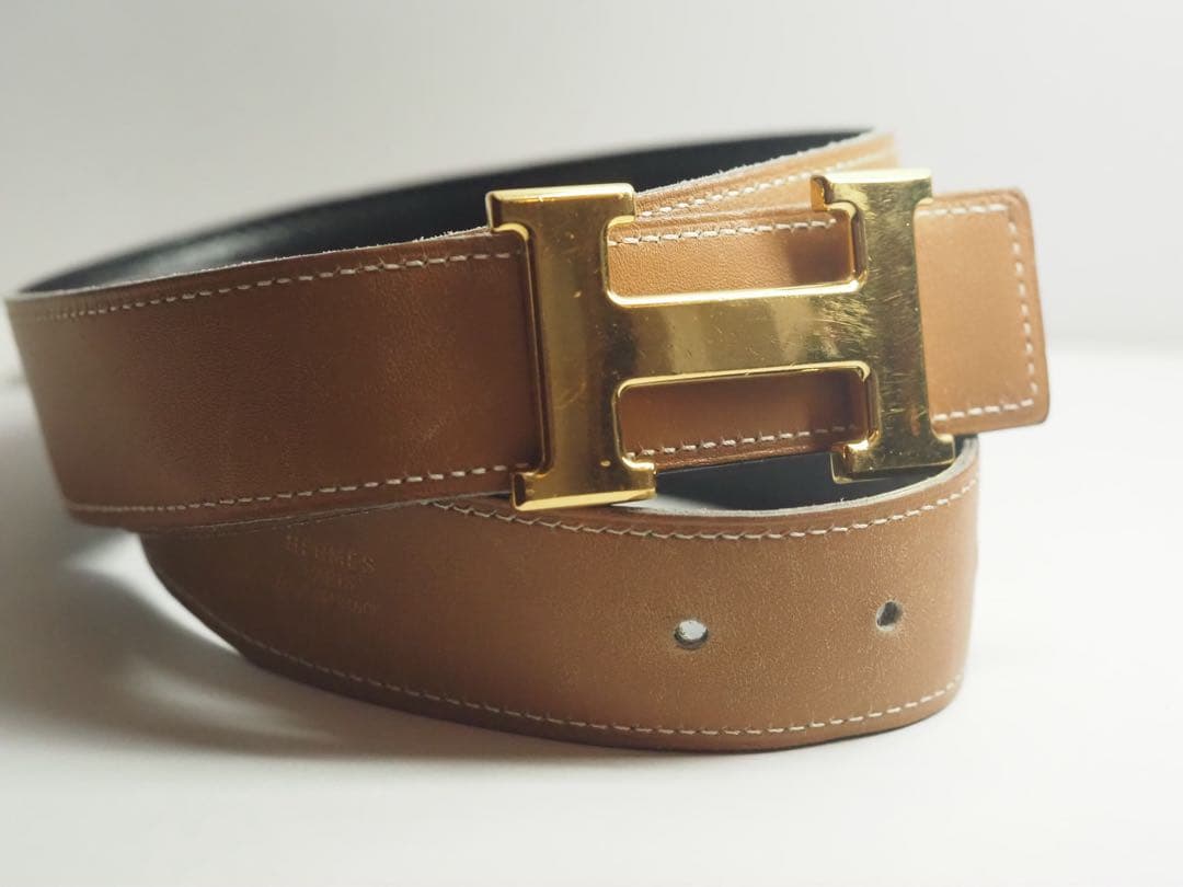 HERMES　エルメス　コンスタンス　70 Hベルト　リバーシブル　1994製