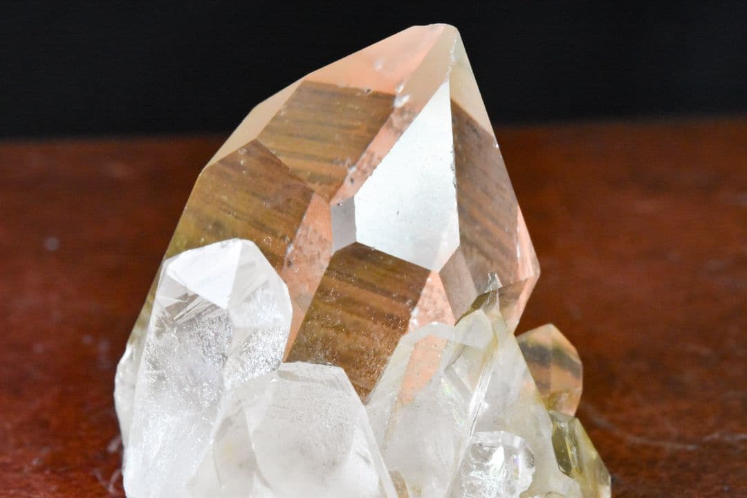 ブラジルミナスジェライス州産 ライトゴールデンヒーラーミニクラスター