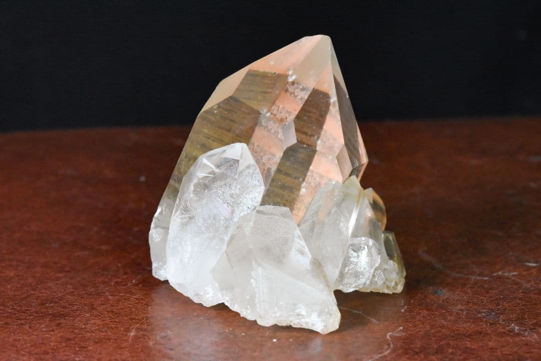 ブラジルミナスジェライス州産 ライトゴールデンヒーラーミニクラスター