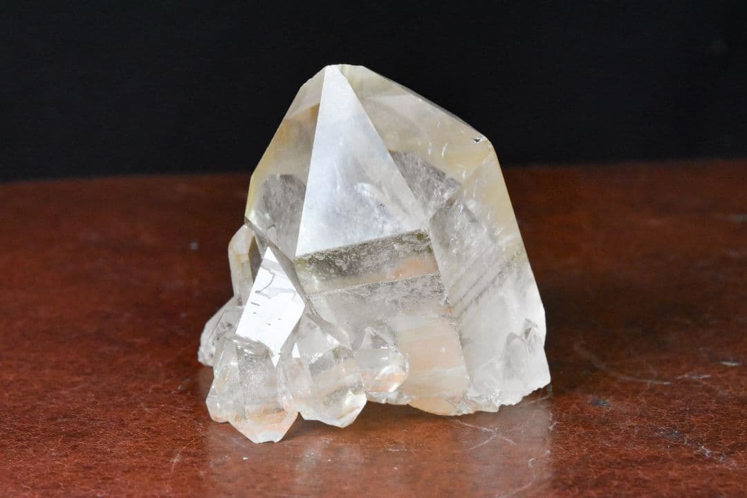 ブラジルミナスジェライス州産 ライトゴールデンヒーラーミニクラスター