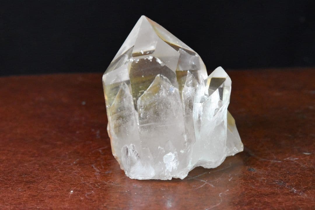 ブラジルミナスジェライス州産 ライトゴールデンヒーラーミニクラスター