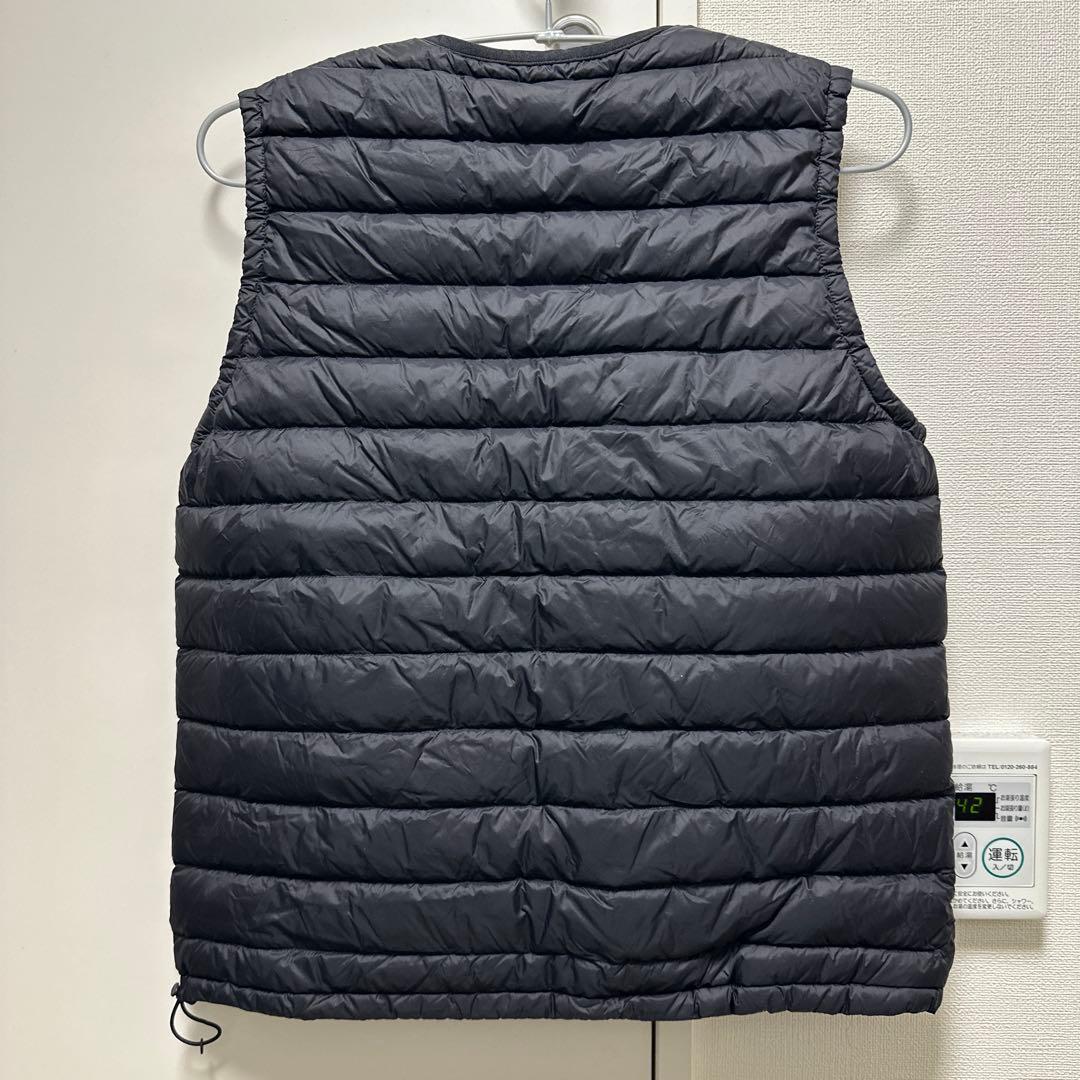 DANTON ダウンベスト ブラック 40