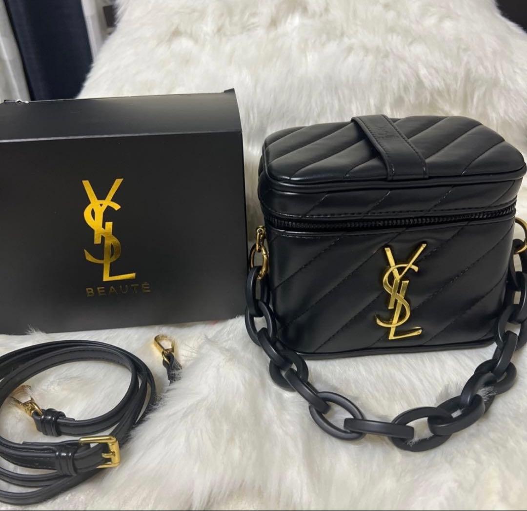 新品未使用イヴサンローランボーテ バニティショルダーバッグ YSL メイクポーチ