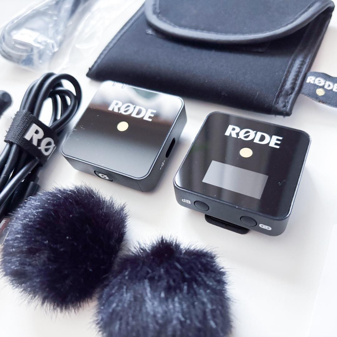【美品】RØDE WIRELESS GO ワイヤレスマイク