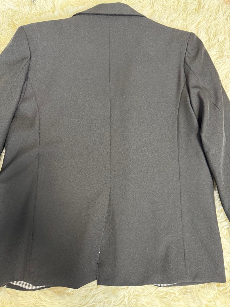 GLAZOSスーツ上下8点セットベルトはコンバースブラック150 入学・卒業式用