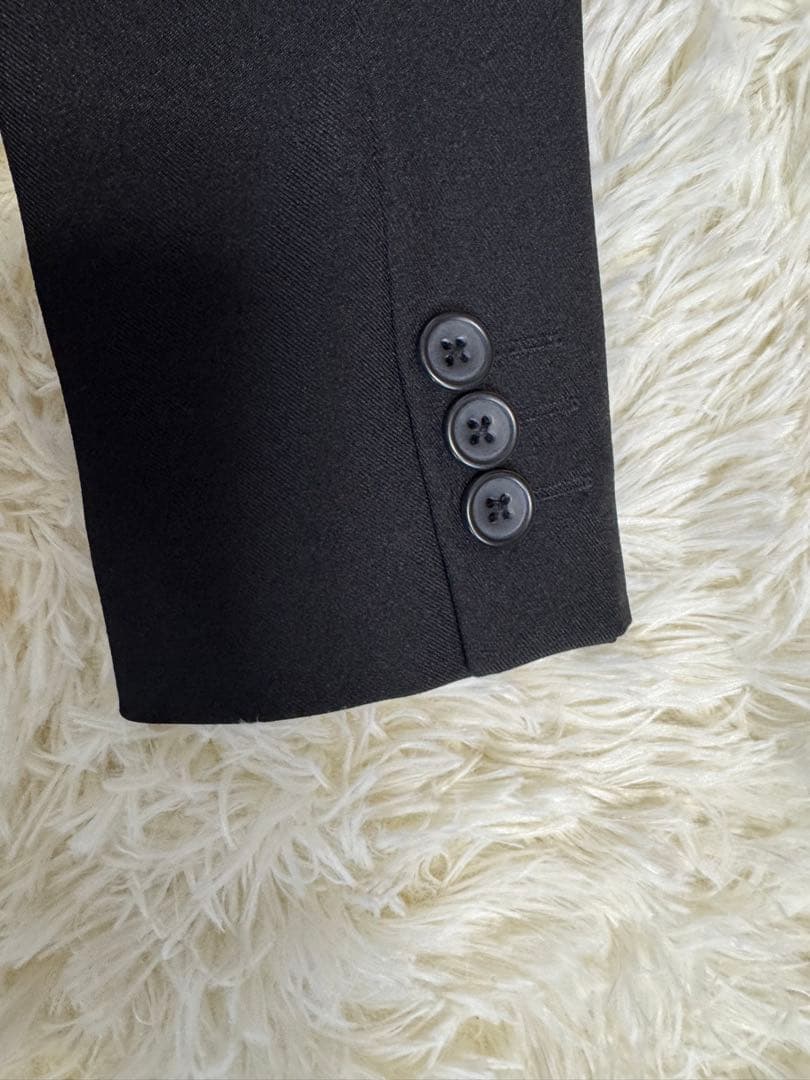 GLAZOSスーツ上下8点セットベルトはコンバースブラック150 入学・卒業式用