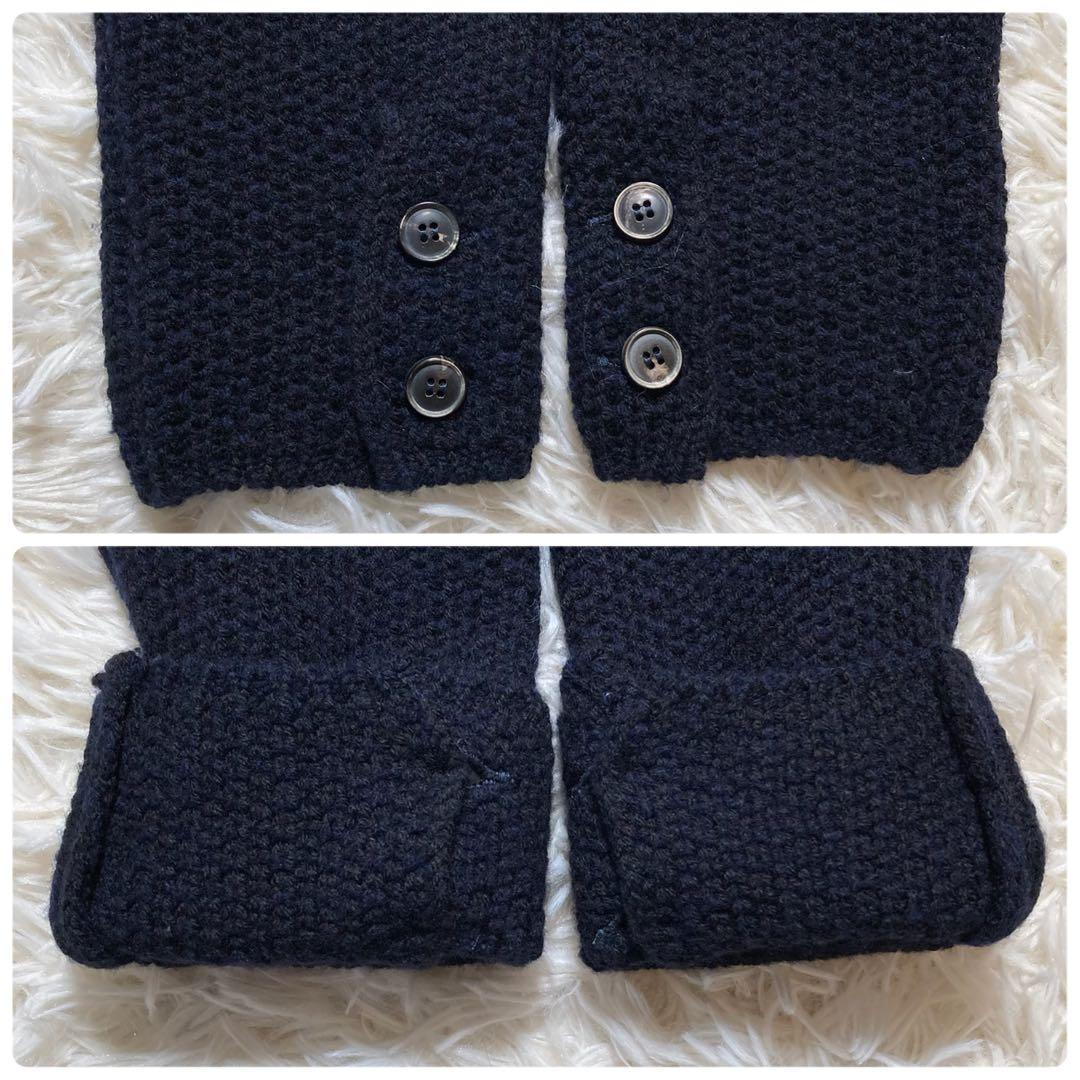 極美品 コリンボ ワッフルニット ドンキージャケット セーター