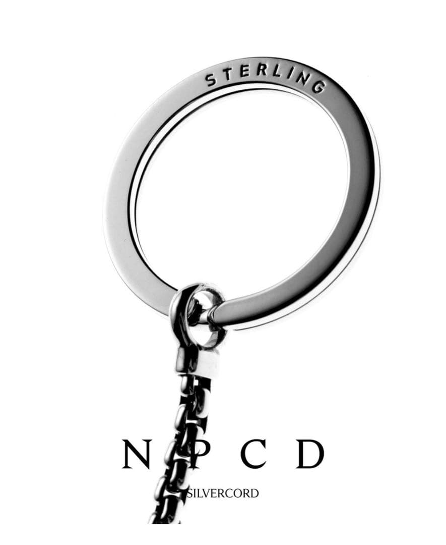 LECHOPPE NPCD ウォレットチェーンSilver Code 30cm