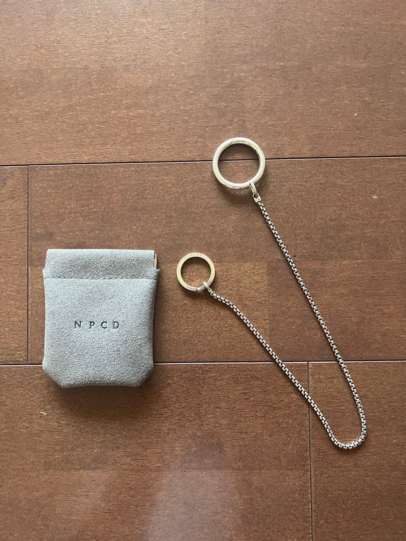 LECHOPPE NPCD ウォレットチェーンSilver Code 30cm