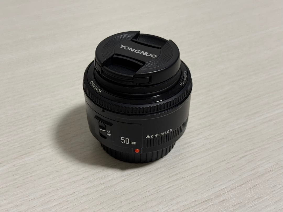 YONGNUO Canonカメラ 50mm f/1.8 単焦点レンズ