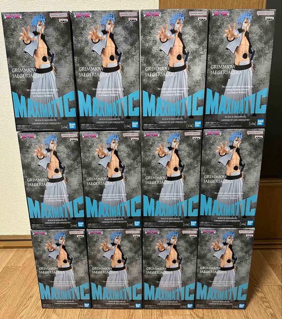 ブリーチ　MAXIMATIC グリムジョー　フィギュア12個セット