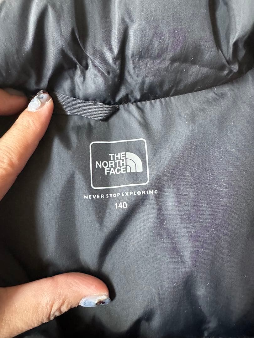 THE NORTH FACE ジャケット 140 紫/黒