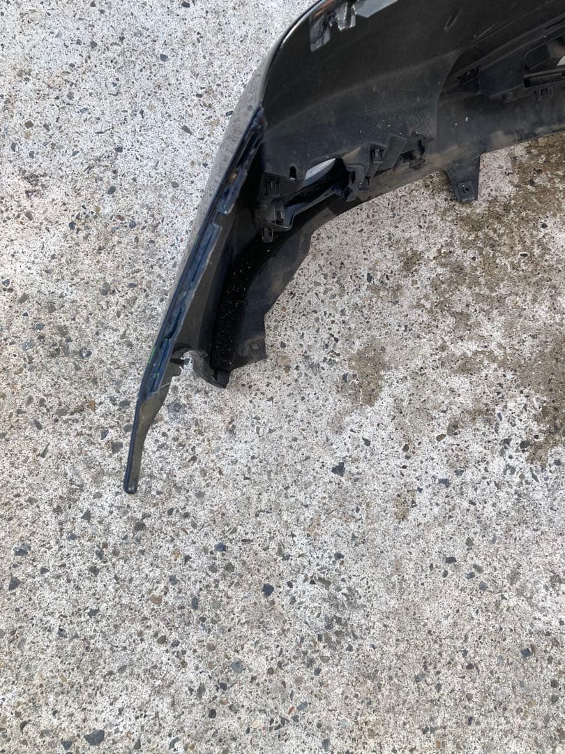 GRX130 マークX フロントバンパー　グリル　中期　黒　202