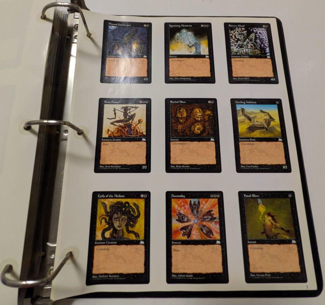 MTG Weatherlight 　ウェザーライト バインダー カードアルバム