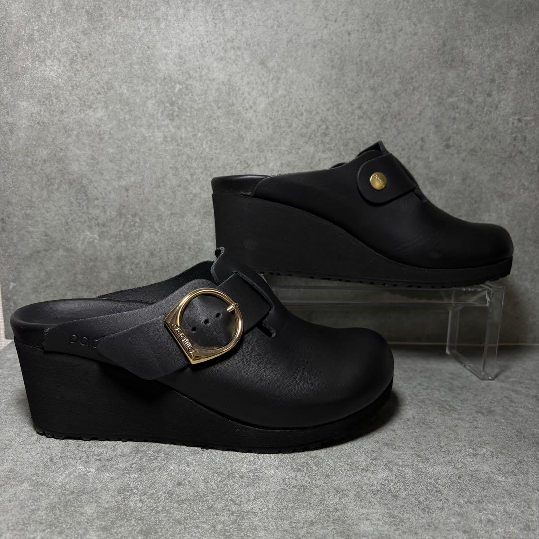 【美品】ビルケンシュトック サンダル パピリオ ウェッジソール 23cm