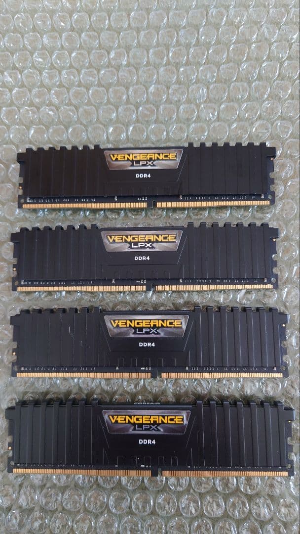 コルセア Vengeance LPX DDR4 64GB メモリー 4枚セット
