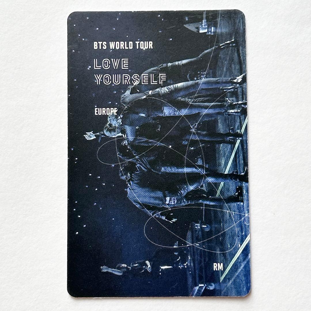 BTS LoveYourself ヨーロッパ トレカのみ★RM ナムジュン