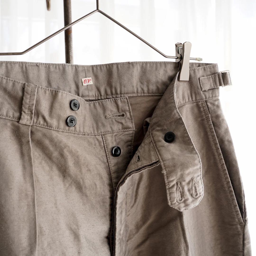 【新品】2024SS：OUTIL PANTALON LIMMEN グレージュ 1