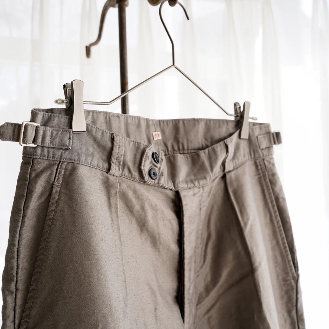 【新品】2024SS：OUTIL PANTALON LIMMEN グレージュ 1