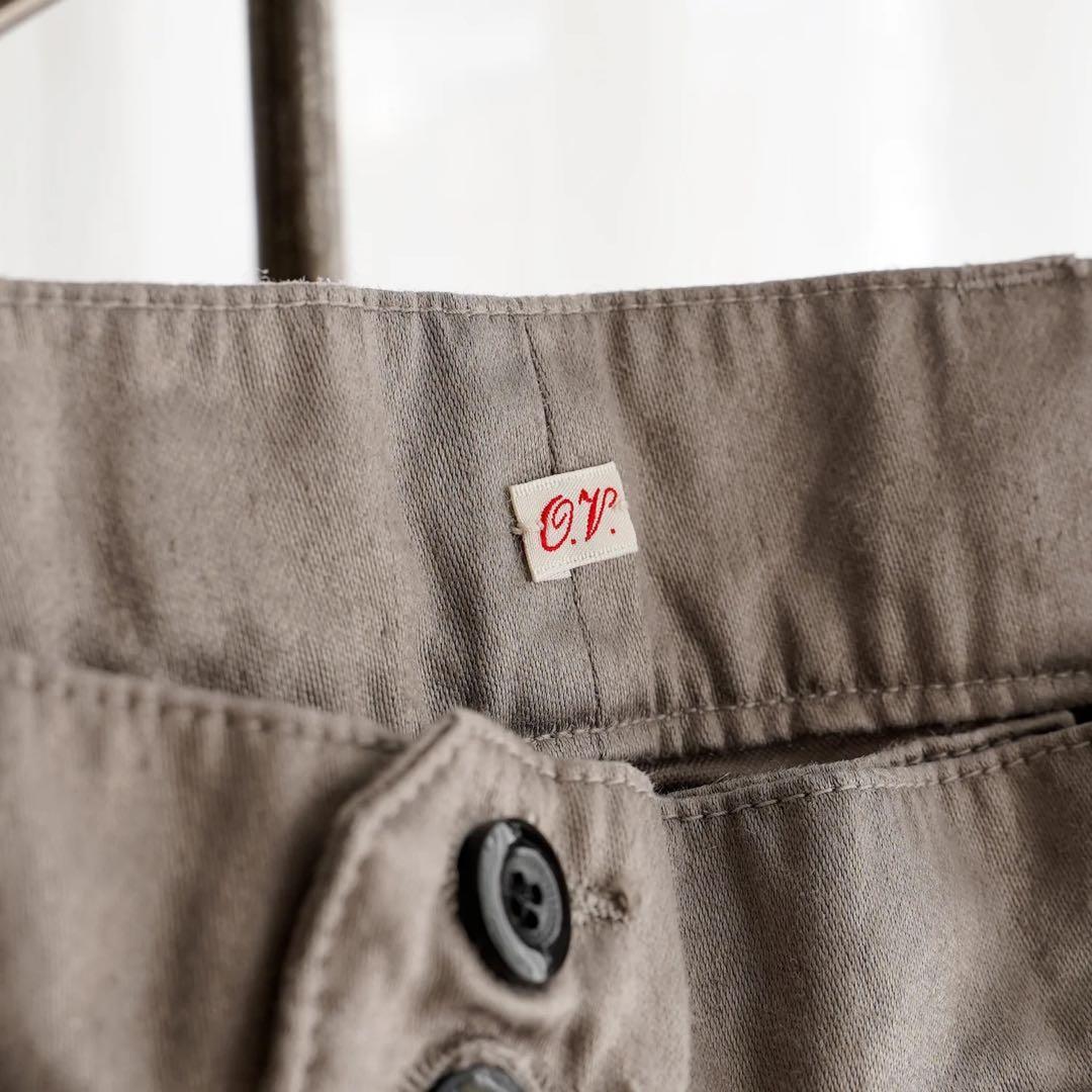 【新品】2024SS：OUTIL PANTALON LIMMEN グレージュ 1