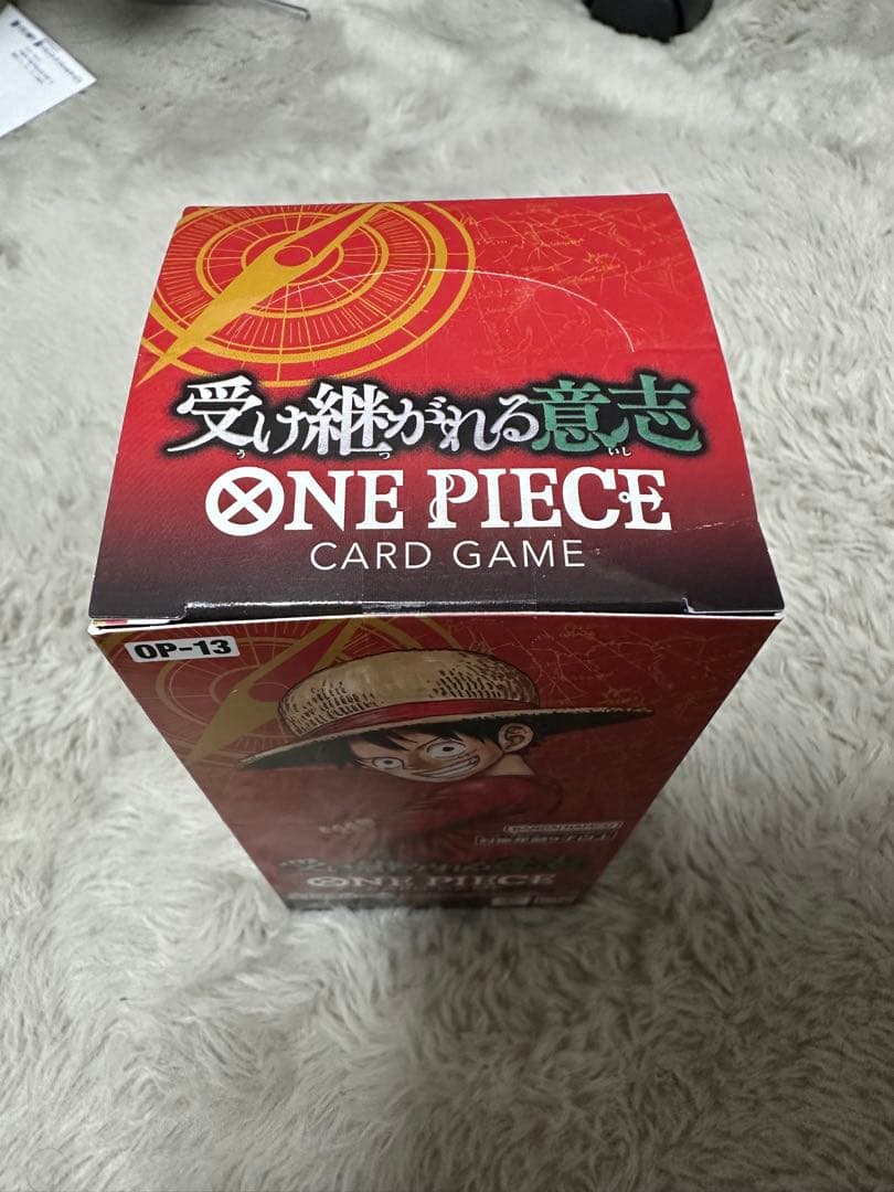 ONE PIECE カードゲーム 受け継がれる意志　未開封 1BOX