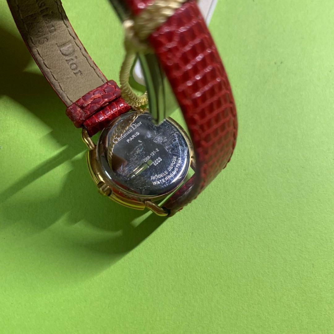 クリスチャンディオール　レディース　腕時計D58-121-2 電池切れ