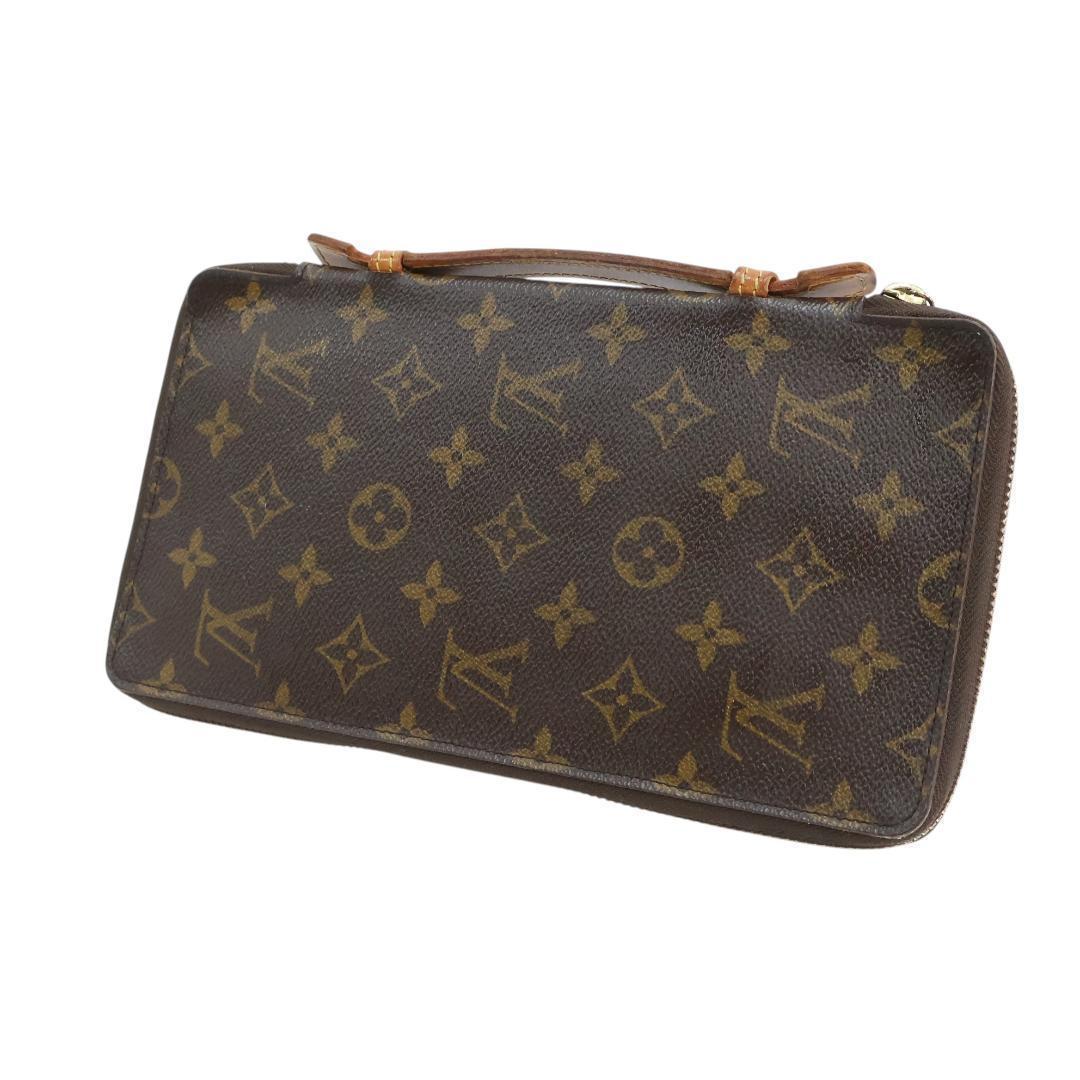 美品 ルイヴィトン モノグラム オーガナイザー ヴォワヤージュ M60119