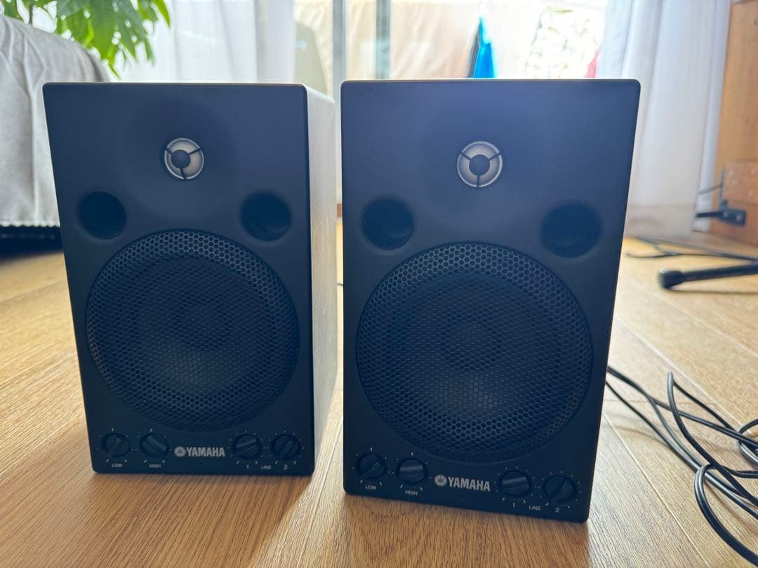 YAMAHA MSP3 モニタースピーカーペア＋エレコムオーディオレシーバー