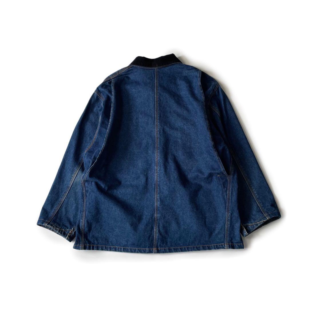 80’s 90’s BIGMAC デニムカバーオール コーデュロイ ライナー無し