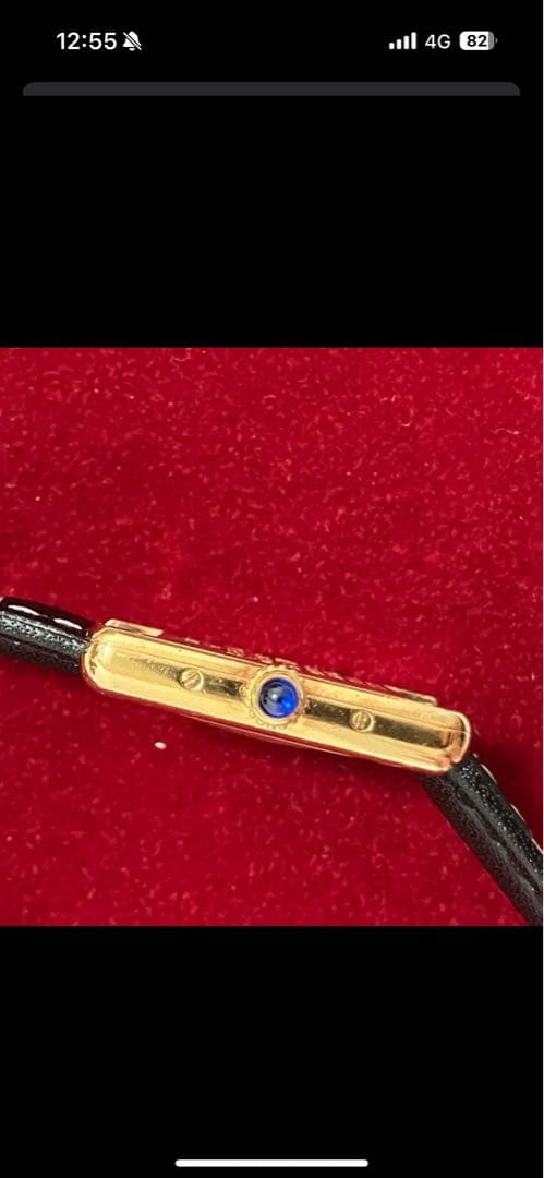 カルティエ マストタンク　ヴェルメイユ　タンク　SM ウォッチ　腕時計