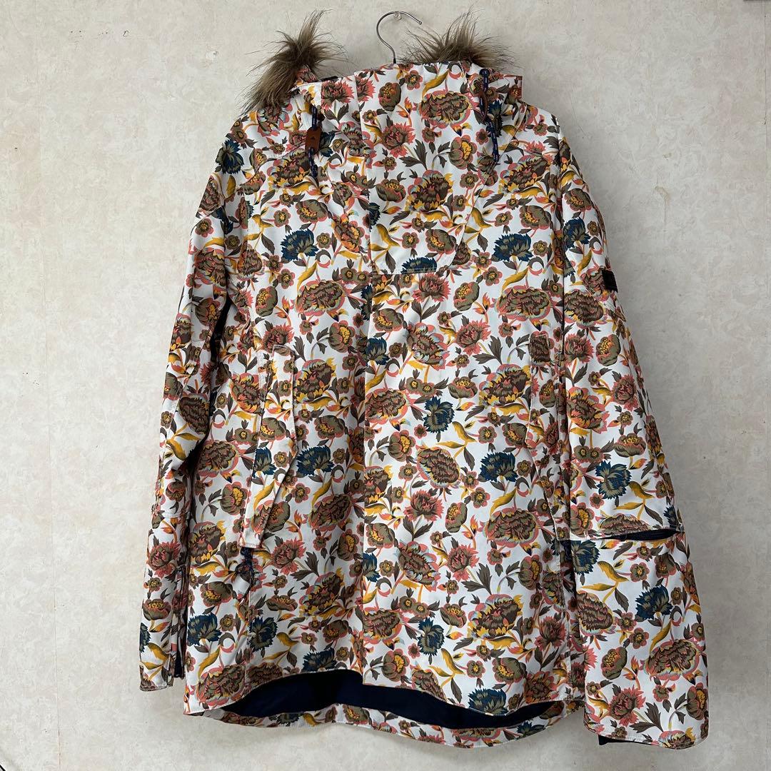 BURTON 花柄 スノーボードウェア Lサイズ