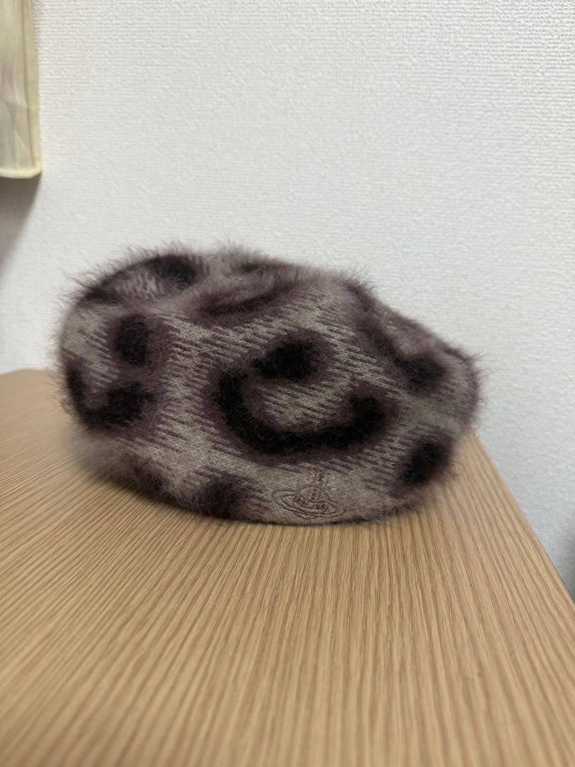 Vivienne Westwood レオパード柄　ベレー帽